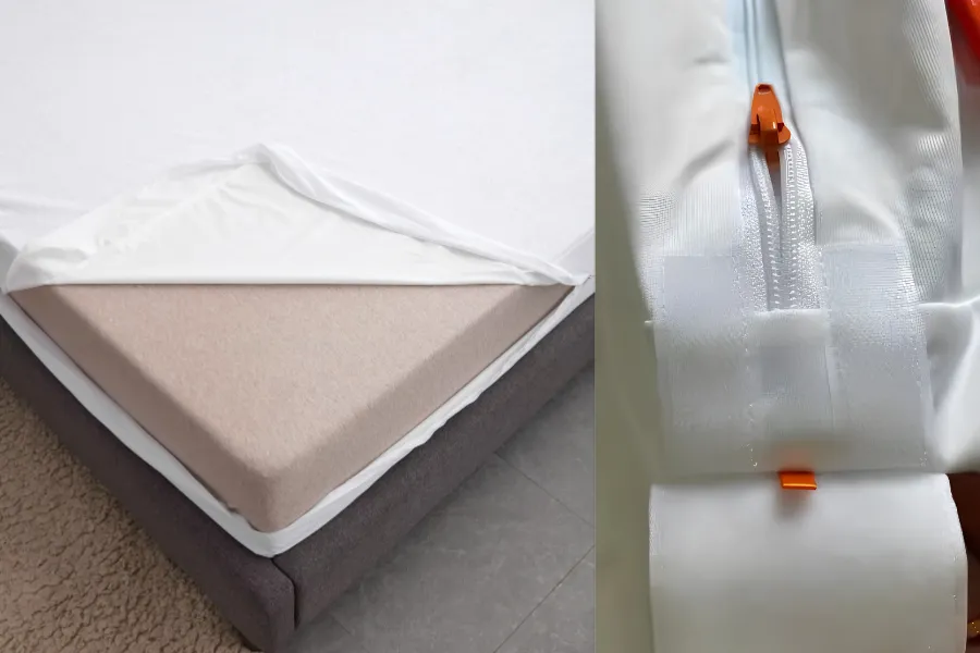Nuisija Housse de Protection Matelas anti-punaises de lit et acariens — vue 2